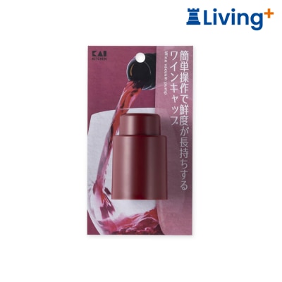 KAI KK WINE VACCUM PUMP STOPPER image