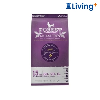 Forest 雞魚配方(紫色)無穀物 全貓糧 15lb image