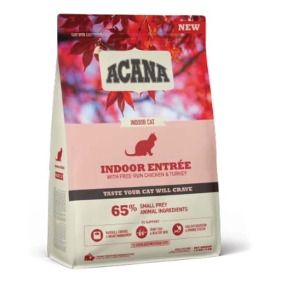 ACANA Indoor Entree Cat 室內貓 貓糧 4.5kg [ACIE45K]