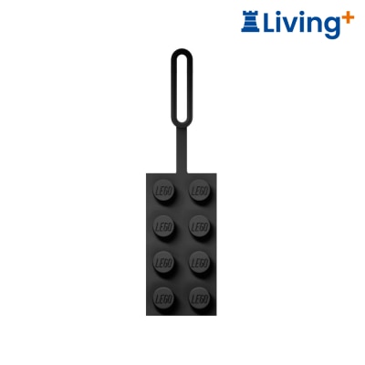 LEGO 樂高® Minifigures 2x4積木造型吊牌 黑色 (53654) image