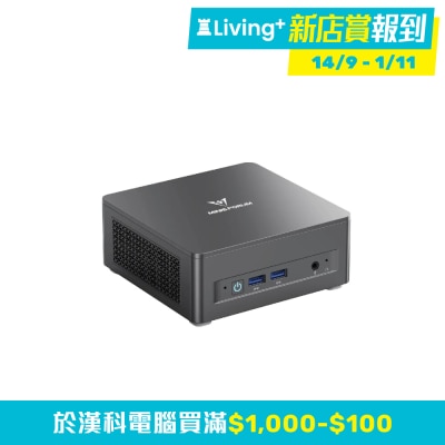 MINISFORUM MINISFORUM UM760 Slim 迷你桌上電腦 (AMD Ryzen 5 7640HS AMD Radeon 760M (2200 MHz))(CS-MFUM76)