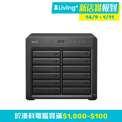 SYNOLOGY SYNOLOGY DS2422+ 網絡儲存伺服器 (AMD Ryzen V1500B / DSM / Quad Core 2.2 GHz)(HD-DS2422+)