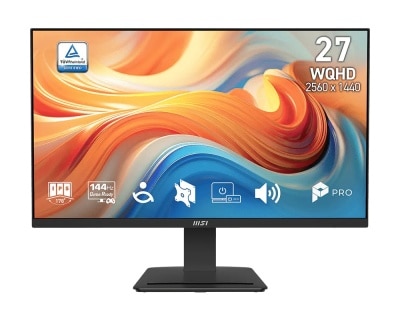 MSI 微星 MSI Pro MP273Q E14 電腦螢幕 (27"; 2560 X 1440; 144Hz; IPS)(MO-MP27QE4)