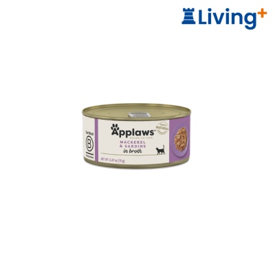 Applaws Applaws 愛普士 Natural Wet Cat Food 沙甸魚+鯖魚貓罐頭 image