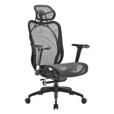 I-ROCKS 艾芮克 T05 Plus 人體工學網椅（BIFMA認證；4D扶手；5年保固）(GC-T05+BK)