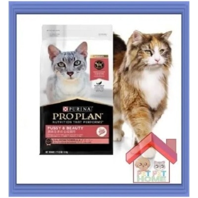 PRO PLAN - Purina Pro Plan 成貓毛髮亮麗配方(三文魚) Fussy & beauty 1.5kg 新包裝) 
