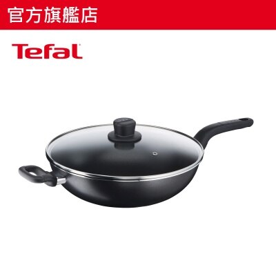 TEFAL 特福 Cook Easy 32 厘米炒鍋及玻璃鍋蓋