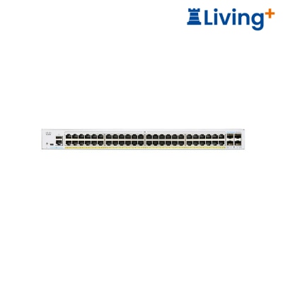 Cisco CBS250 48P 4G 智能交換器 (48 x 1G; 4 x 1G SFP; PoE+ (370W))(NE 2548P4G) image