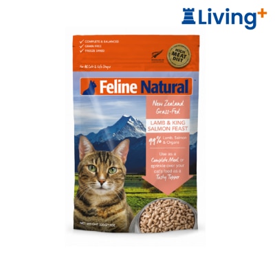 Feline Natural F9 Feline Natural 脱水鲜肉猫粮 – 羊肉及三文鱼配方 image