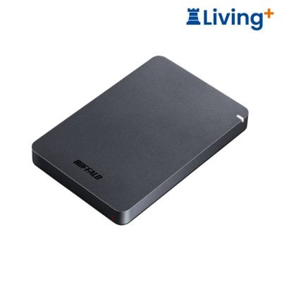 BUFFALO HD PGF1.0U3 BKA 便攜式硬碟 (1TB; USB 3.1 Gen1; 防震)(HD JPGFA1K) image
