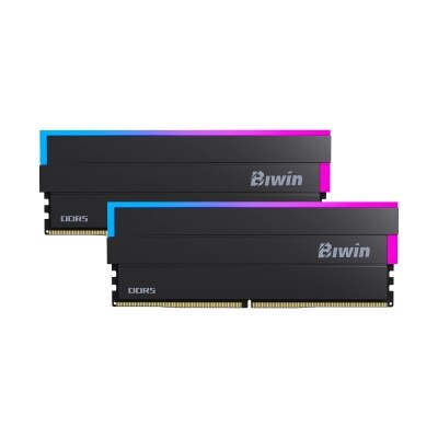 Biwin DW100 48GB 6000 1R8 D28FB DDR5 Memory Kit (24GB*2; 6000MHz; CL28 36 36 72)(RM BD5D48B) image
