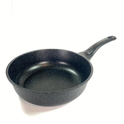 Balzano 24CM 鑄鋁陶瓷單柄深煎鍋(明火)