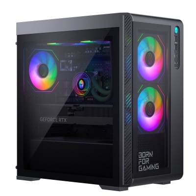 Thunderobot 雷神 黑武士獵刃PRO 电竞桌上电脑 (Core 7 230H; RTX 5060 Ti 8GB; 32GB)(CS TLPEK4) image