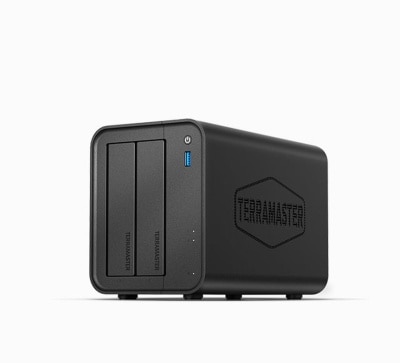 TerraMaster F2 425 NAS (2 Bay; Intel Celeron N5095; 4 GB DDR4; 2.5GbE)(HD F2425) image