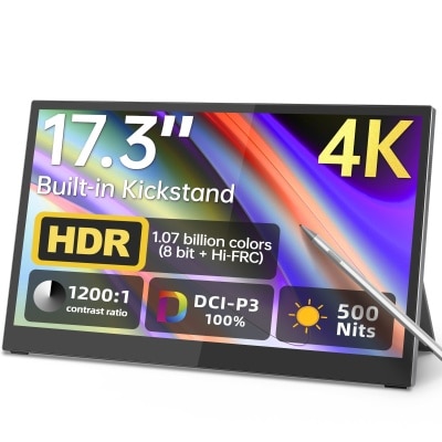 Intehill - U17ZT 便攜顯示器 (17.3"; 4K; 60Hz; IPS)(MO-IU17ZT)