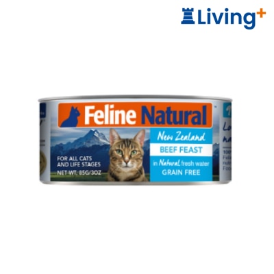 Feline Natural F9 Feline Natural Cat Wet Food Beef Feast image