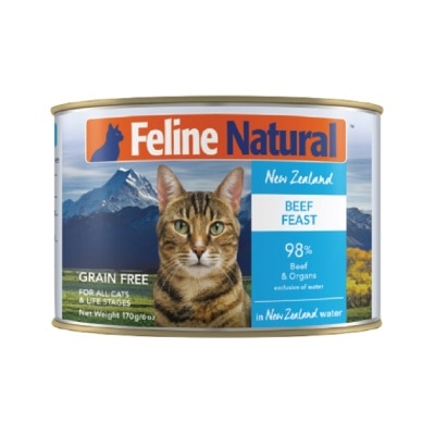 Feline Natural F9 Feline Natural 貓罐頭 - 牛肉盛宴