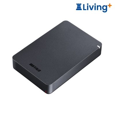 BUFFALO HD PGF4.0U3 GBKA 便攜式硬碟 (4TB; USB 3.1 Gen1; 防震)(HD JPGFA4B) image