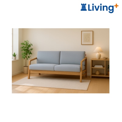 Giormani North American Ash Wood PLANKY I 3006AO Fabric Sofa image