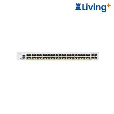 Cisco CBS350 48P 4G 管理型交換器 (48 x 1G; 4 x 1G SFP; PoE+ (370W))(NE 3548P4G) image