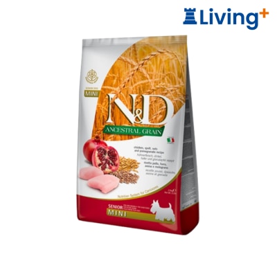 Farmina N&D Farmina N&D Ancestral Formula Grain Senior Mini Dry Dog Food 2.5kg [PND0250087] image