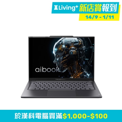 Thunderobot 雷神 Thunderobot AIbook14 Air R7 8745HS 16GB 512 笔记本电脑 (AMD Ryzen7 8745HS)(NB TA4AR7A) image