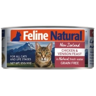 Feline Natural F9 Feline Natural 貓罐頭 - 雞肉及鹿肉
