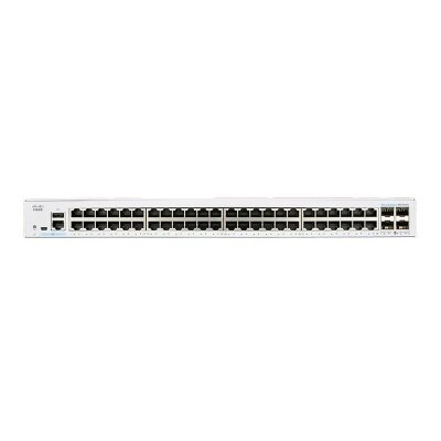 Cisco CBS350 48T 4X 管理型交换器 (48 x 1G; 4 x 10G SFP+; 1 fan)(NE 3548T4X) image