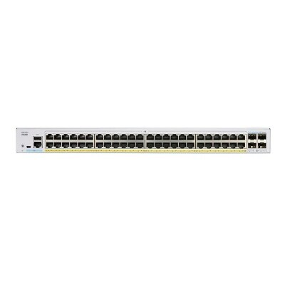 Cisco CBS350 48FP 4X 管理型交换器 (48 x 1G; 4 x 10G SFP+; PoE+ (740W))(NE 3548A4X) image