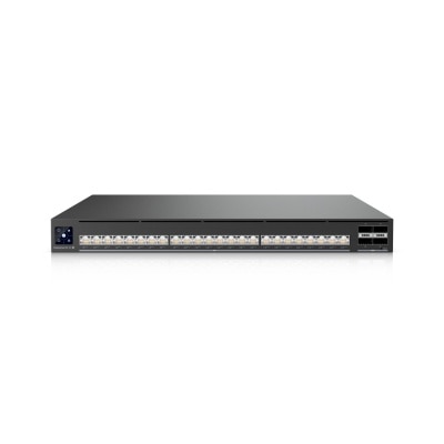 Ubiquiti EAV XG 24 PoE AV PoE Switch (24x 10G PoE+++; 4x 100G; 1200W)(NE UEAX24P) image