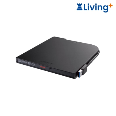 BUFFALO BRXL PTV6U3 BKB 流動藍光燒錄機 (6x; USB 3.2 Gen1; BDXL)(DR BV6U3BK) image