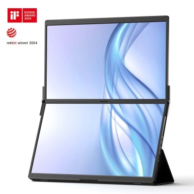 JSAUX FlipGo Pro 15.6" 便携式双萤幕显示器 (1920x1080; IPS; 60Hz)(MO JG156PB) image