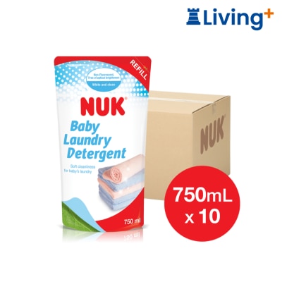 NUK (原箱) 嬰兒洗衣液 (750mL x 10包) image