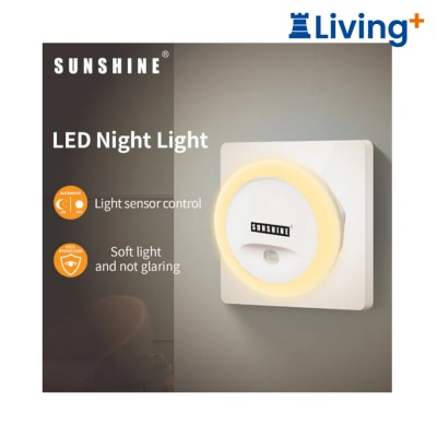 Sunshine LED Night Light with Light Sensor Warmwhite 3000K LNC W image