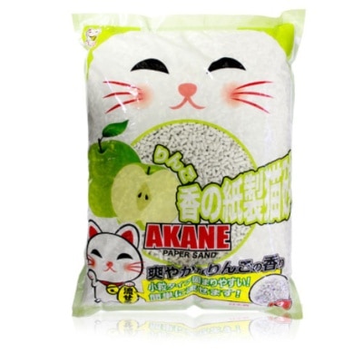 Akane - AK292262 - Japanese style apple flavor paper cat litter (small particles) 7L