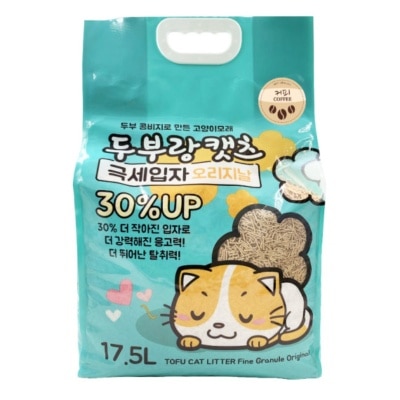 Tofu and Cat [CL-104] - 極幼條(1.5mm)豆腐貓砂 - 咖啡味 17.5L