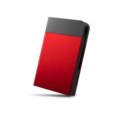 BUFFALO HD PZF1.0U3R EU Portable HDD (1TB; USB 3.0; AES 256)(HD PZF1TRD) image