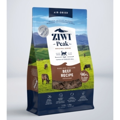 Ziwipeak Ziwipeak free from grains 96% Air-dried - Beef Original Beef Recipe Cat Food