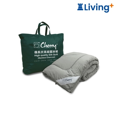 Cherry High Quality Silk Quilt with Bamboo Charcoal image