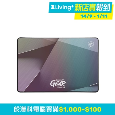 MSI 微星 MSI AGILITY GD22 GLEAM EDITION Mousepad 電競滑鼠墊(ME-MPGD22)