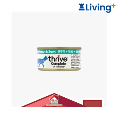 Thrive Thrive Tuna with Shrimp and Squid Complete Wet Cat Food 75g image