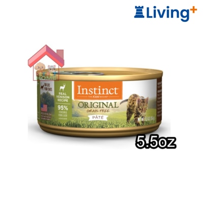 Instinct Nature's Variety Instinct 本能無穀物鹿肉貓罐頭 5.5oz 