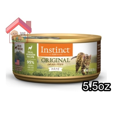 Instinct Nature's Variety Instinct 本能無穀物鹿肉貓罐頭 5.5oz 