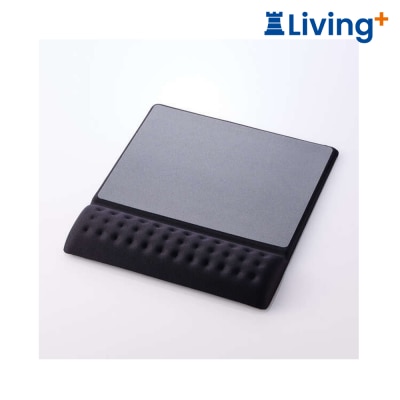 ELECOM MP CF096WBK Mouse Pad (COMFY; Wrist rest; Wide mousepad)(GP EC96WB) image