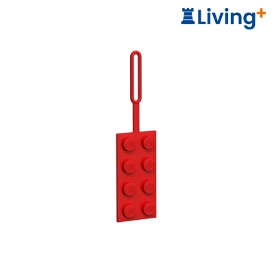 LEGO 樂高® Minifigures 2x4積木造型吊牌 紅色 (52002) image