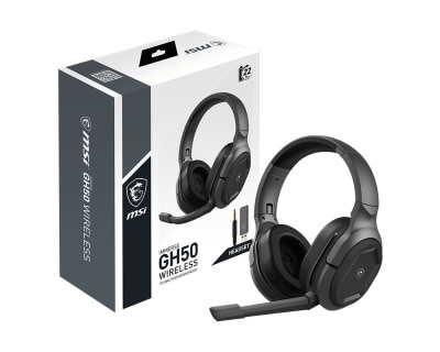 MSI 微星 MSI IMMERSE GH50 WIRELESS 電競耳機 (Wireless)(EP-MGH50WL)