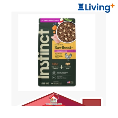 Instinct Instinct RawBoost Freeze dried raw meat + grain free Dry Dog Food Small Breed Chicken image