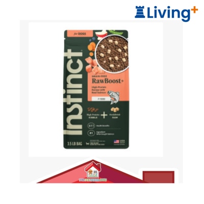 Instinct Instinct RawBoost Freeze dried raw meat + grain free Dry Dog Food All Dog Salmon image