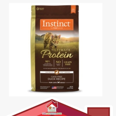 Instinct Nature's Variety Instinct 本能 無穀物頂級蛋白 UP 鴨肉貓乾糧 4lb