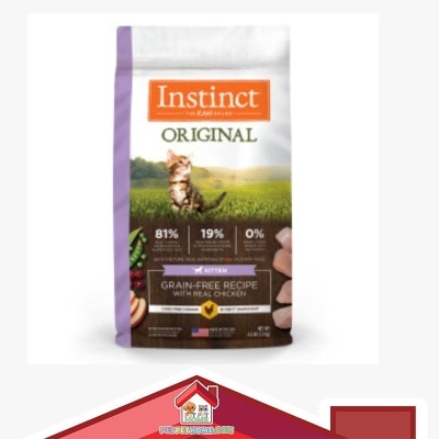 Instinct Nature's Variety Instinct 本能 無穀物 雞肉幼貓糧 4.5lb [6155875]